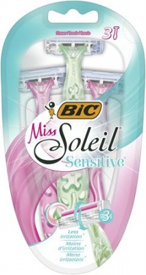 Holiaci strojček, dámsky, jednorazový, BIC "MISS SOLEIL SENSITIVE"