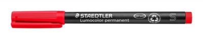 Permanentný popisovač, OHP, 0,4 mm, STAEDTLER "Lumocolor® 313 S", červená