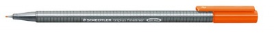 Liner, 0,3 mm, STAEDTLER "Triplus", oranžový