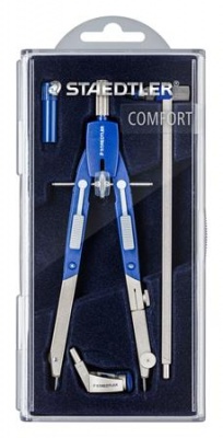 Kružidlo, 4 ks sada, precízne, STAEDTLER "Mars® comfort 552"