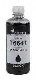 T6641 náplň do tlačiarní L100, 200mfp, VICTORIA TECHNOLOGY, čierna, 100ml