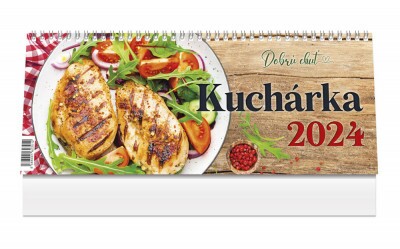 Kalendár stolový Kuchárka 2024