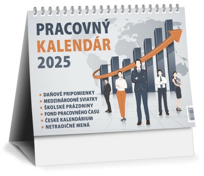 Pracovný kalendár malý 2025